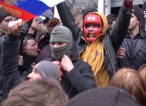 Милиция установила зачинщиков беспорядков в Донецке (ФОТО)