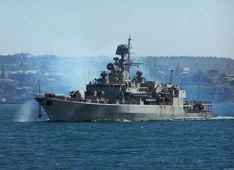 Флагман ВМС Украины «Гетман Сагайдачный» вернулся в Одессу после боевого патрулирования (ВИДЕО)