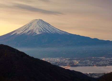 В Японии «подросли» десятки гор
