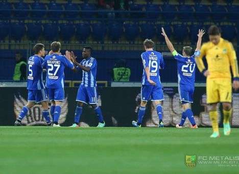«Динамо» в сверхрезультативном матче обыгрывает «Металлист»