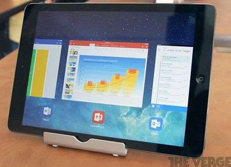 Microsoft представила iPad-версию Office