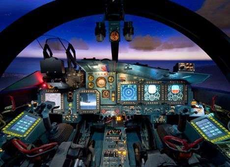 Как выглядит тренажер фронтового бомбардировщика Су-34