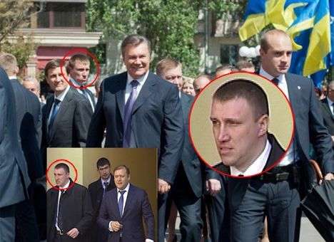Бодигарды Януковича теперь оберегают Добкина (ФОТО)