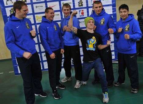 «Атаманы» взяли вес перед ответными поединками с Россией в Донецке (ФОТО)