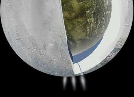 Ученые убедились в наличии океана на Энцеладе