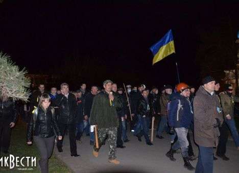 В Николаеве больше нет палаток сепаратистов