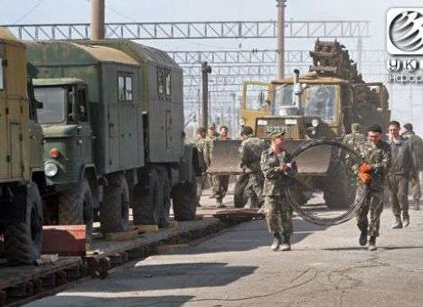 Из Крыма продолжают вывозить украинскую военную технику (ФОТО)
