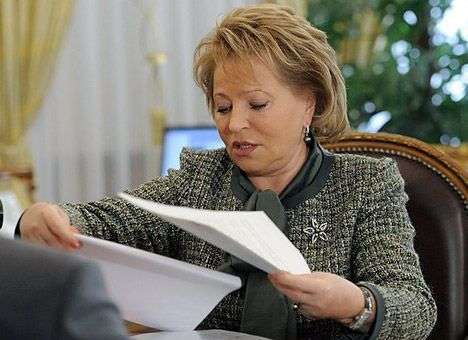 Матвиенко: Без России Украине не остановить сползание в хаос