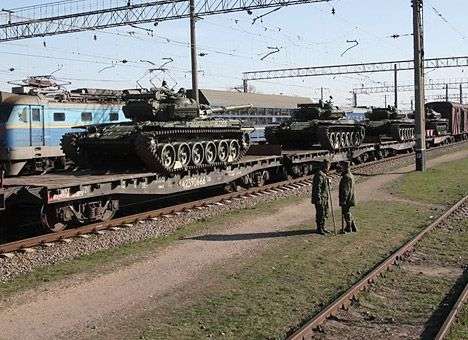 Россия приостановила передачу Украине военной техники из Крыма