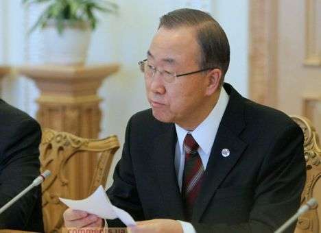 Генсек ООН ожидает реализации женевских договоренностей по Украине