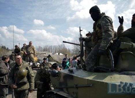 Экстремисты в Краматорске вернут 4 БМД Вооруженным Силам Украины