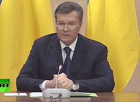 Янукович через российские СМИ снова чего-то требует в Украине