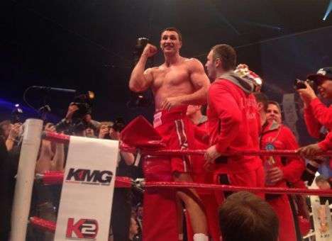 Владимир Кличко не заметил Алекса Липаи (ВИДЕО)