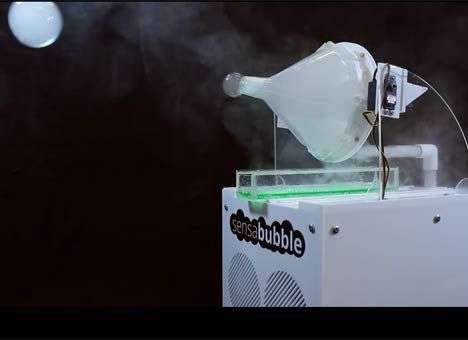 Мыльные пузыри превратились в перспективный вид дисплея с запахом (ВИДЕО)