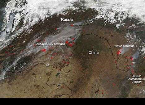 Greenpeace уличила российские власти во лжи в отношении пожаров в Амурской области