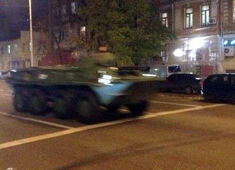 Сегодня ночью в Киеве пройдут военные учения с боевой техникой, – КГГА