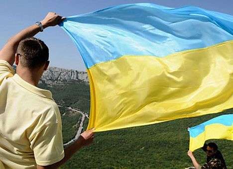 На Донбассе активисты проводят «референдум» о целостности Украины
