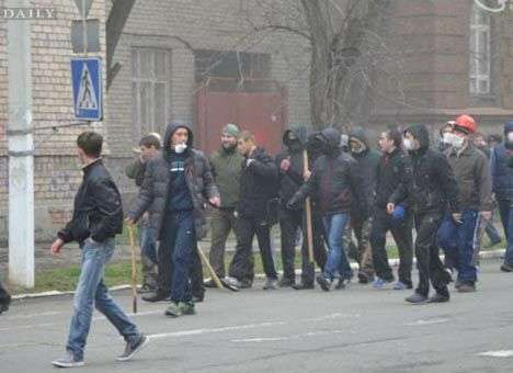 В Одессе сепаратисты штурмуют городское управление милиции