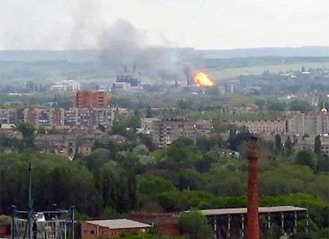 В бою под Славянском погибли 4 военных, около 30 ранены, – МВД