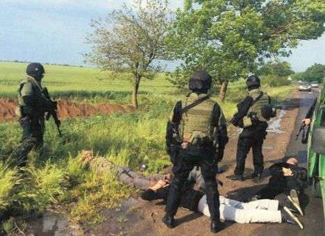 СБУ прекратила деятельность диверсантов, направлявшихся из Одессы в Славянск (ФОТО)
