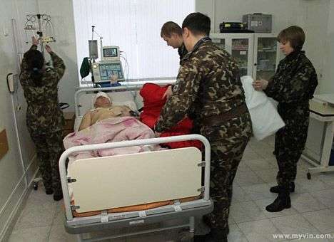Медики уверяют, что раненные военные не нуждаются в лекарствах