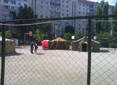 Взорвавшийся в Николаеве дом готовят к визиту Яценюка (ФОТО)