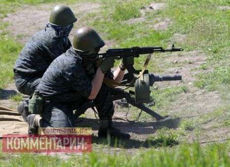На Луганщине Нацгвардия уже четыре часа ведет бой с боевиками ЛНР