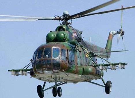 На Сумщине военный вертолет РФ нарушил воздушное пространство Украины