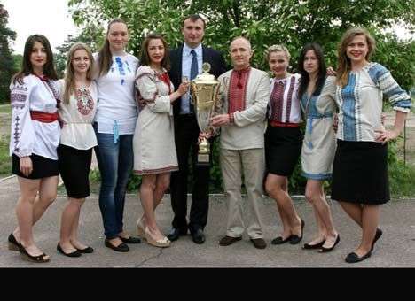 На Киевщине спортсмены в вышиванках признались в любви к Украине (ФОТО)