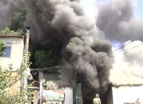 В Одессе произошел крупный пожар (ВИДЕО)
