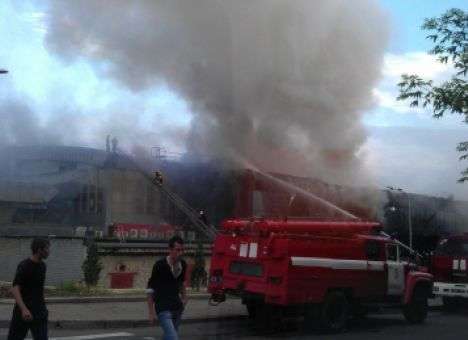 ХК «Донбасс» заявил об ограблении и поджоге клубной арены