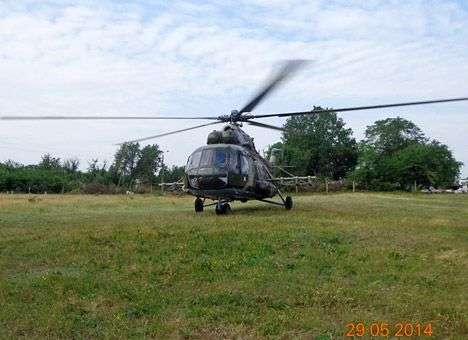 Боевики, сбившие вертолет под Славянском, уничтожены силами АТО — Нацгвардия