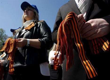 Как колорады с жидобандеровцами воевали