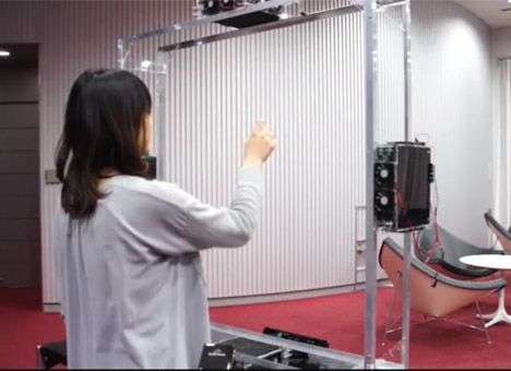 Японцы разработали экран из парящих в воздухе пикселей (ВИДЕО)