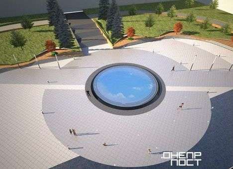 В центре Днепропетровска в память о Небесной сотне установят памятник-бассейн (ФОТО)