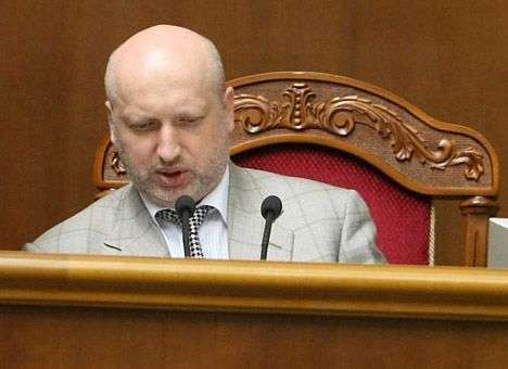 Турчинов продолжил заседание Рады