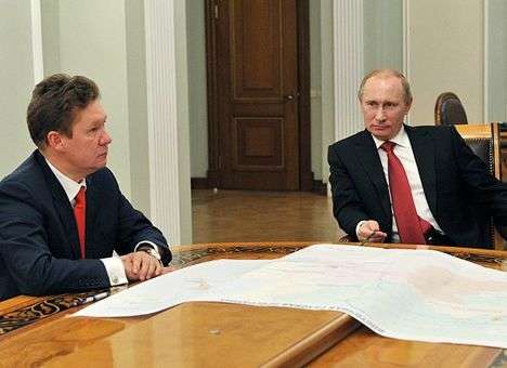 РФ определит свою позицию по газу после встречи Миллера и Новака с Путиным