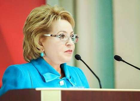 Матвиенко не видит необходимости во вводе миротворцев на Донбасс
