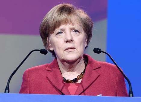 Меркель предлагает продолжить трехсторонние переговоры в Донецке 26 июня