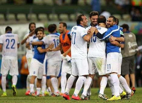 Бразилия-2014. Греция проползла в плей-офф