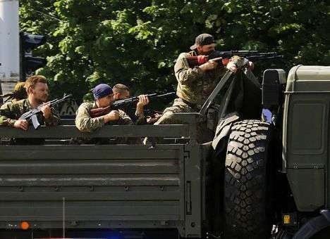 В Лисичанске вооруженные люди захватили на шахте почти полтонны взрывчатки