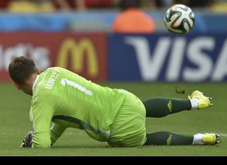 Вратарь России: «Спишите гол на меня»