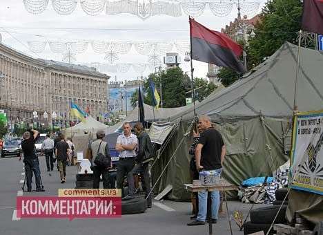 Кличко  хочет расселить митингующих с Майдана