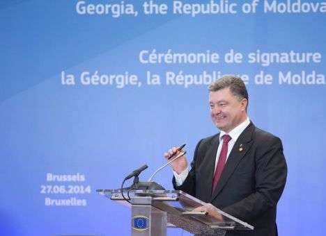 Порошенко сегодня ждет от ЕС подтверждения права Украины на членство в Евросоюзе