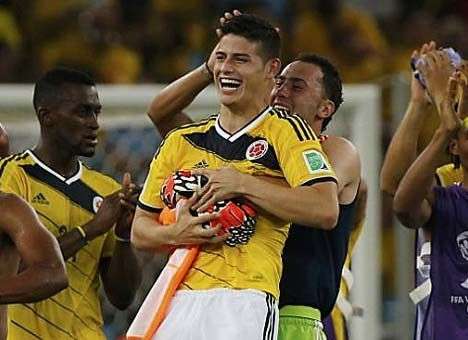 Бразилия-2014. Как Родригес побеждал Уругвай (ВИДЕО)