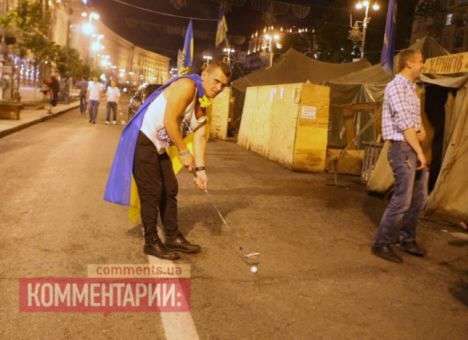 На Майдане остается 500 человек — большинство «майдановцев» уехало