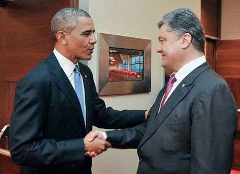 Порошенко поблагодарил Обаму за личную поддержку Украины