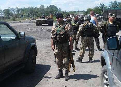 В Славянске захваченные здания и блокпосты - пусты — освобожденные пленные