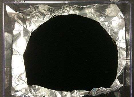 Ученые создали «суперчерный» материал