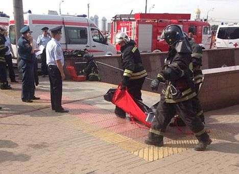 В московском метро произошла авария, есть тяжелые пострадавшие (ФОТО)